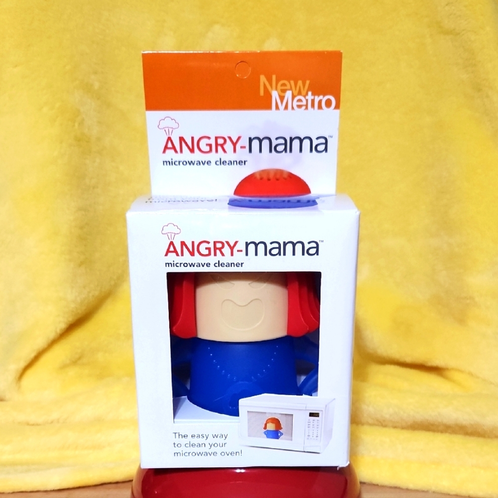 ANGRY MAMA MICROWAVE CLEANER